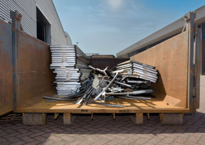 Netjes afvoeren van de oude materialen | Deurtechnieken.nl